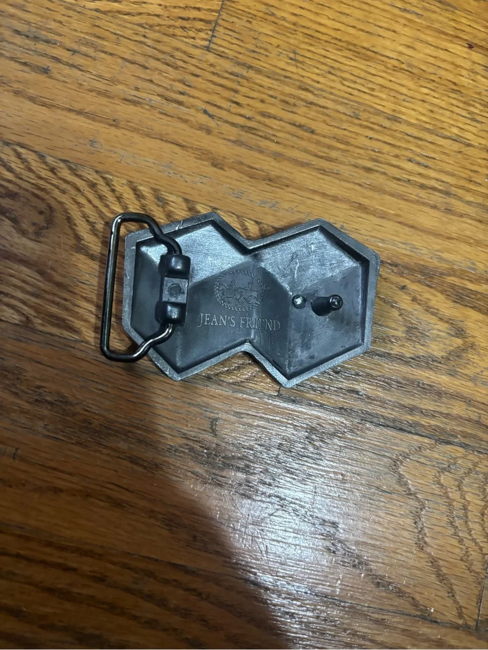 Rick Owens Black and White Dice Belt Buckle